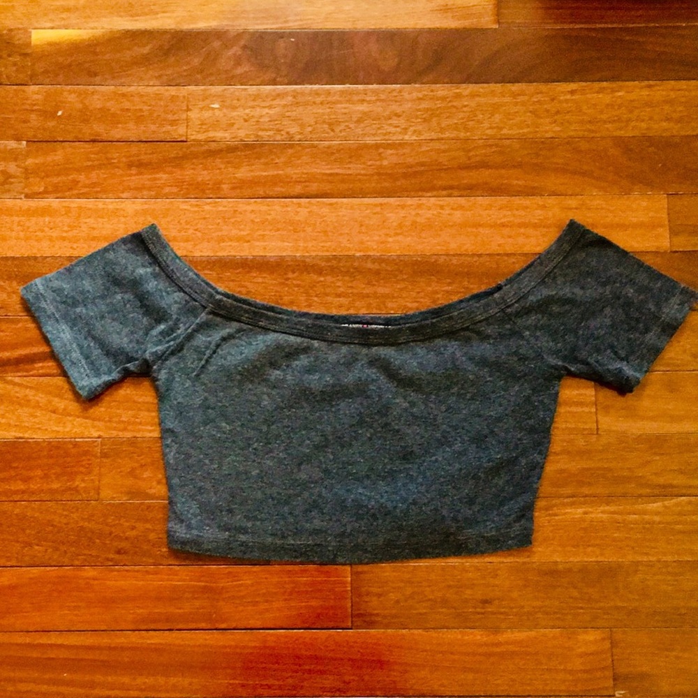 Off-Shoulder Crop Top